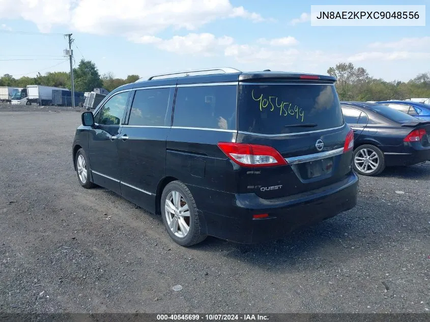 JN8AE2KPXC9048556 2012 Nissan Quest Sl