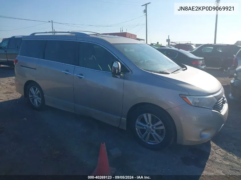 JN8AE2KP0D9069921 2013 Nissan Quest Le