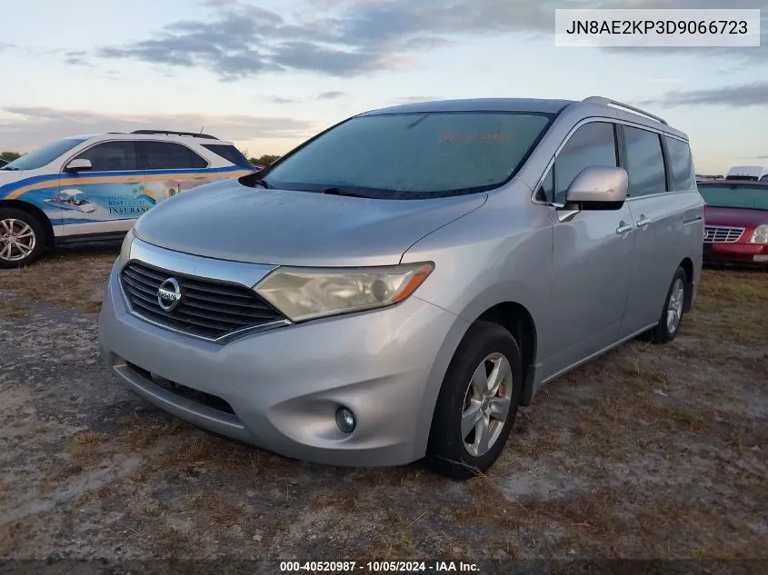 JN8AE2KP3D9066723 2013 Nissan Quest S/Sv/Sl/Le