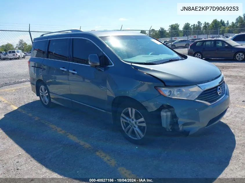 2013 Nissan Quest Sl VIN: JN8AE2KP7D9069253 Lot: 40527186