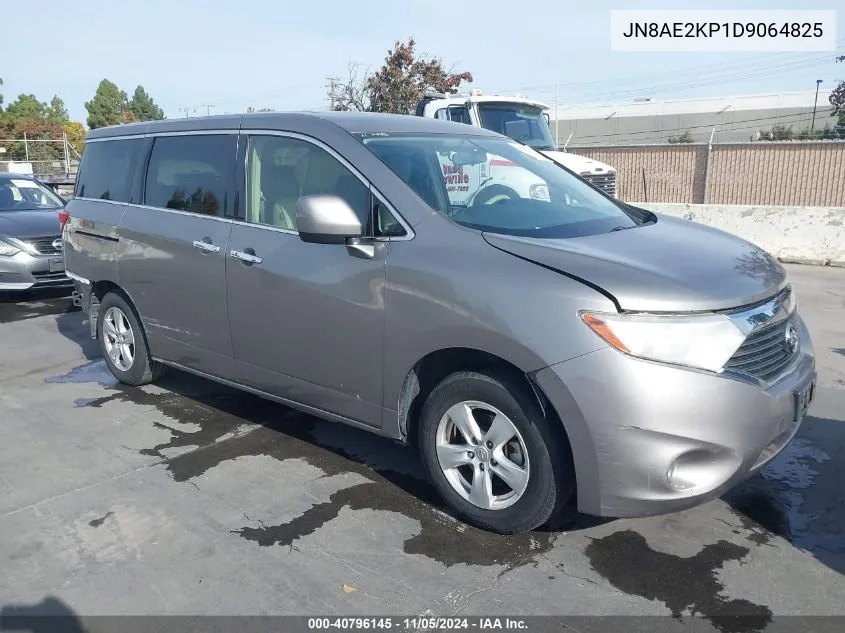 2013 Nissan Quest Sv VIN: JN8AE2KP1D9064825 Lot: 40796145