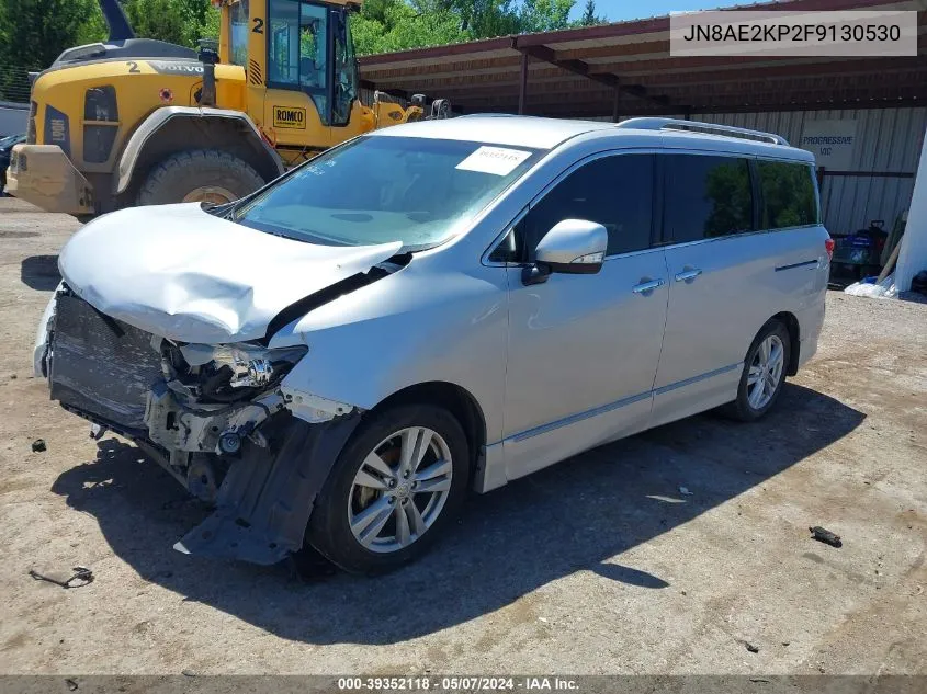 2015 Nissan Quest Sl VIN: JN8AE2KP2F9130530 Lot: 39352118