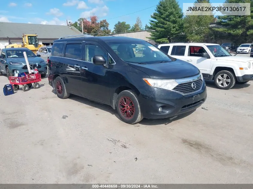 JN8AE2KP3F9130617 2015 Nissan Quest Platinum/S/Sl/Sv