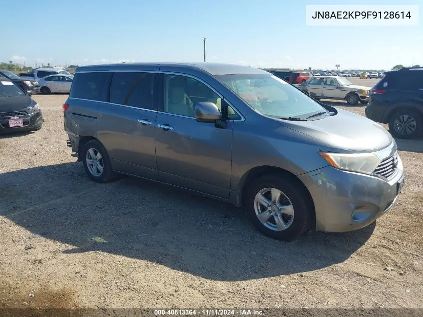 2015 Nissan Quest Platinum/S/Sl/Sv VIN: JN8AE2KP9F9128614 Lot: 40813364