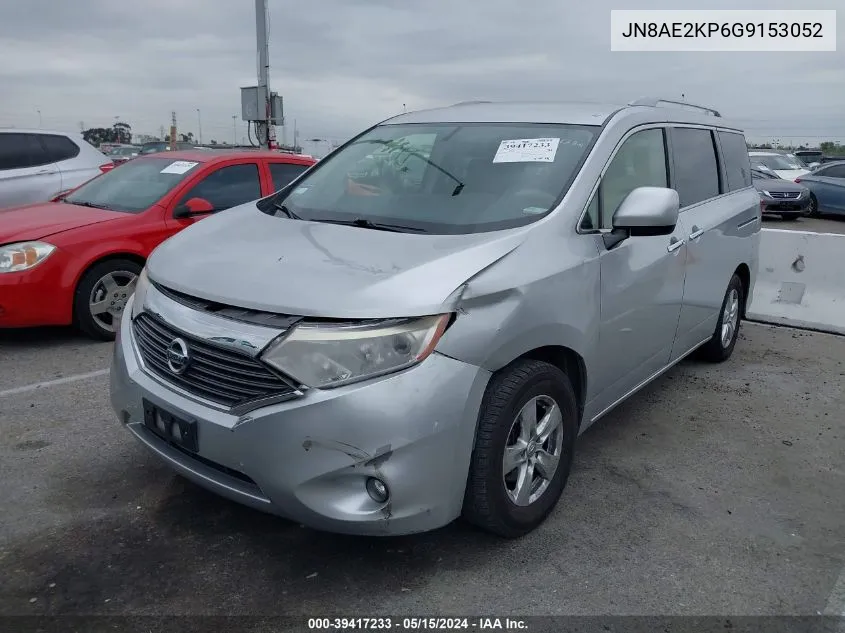 JN8AE2KP6G9153052 2016 Nissan Quest Platinum/S/Sl/Sv