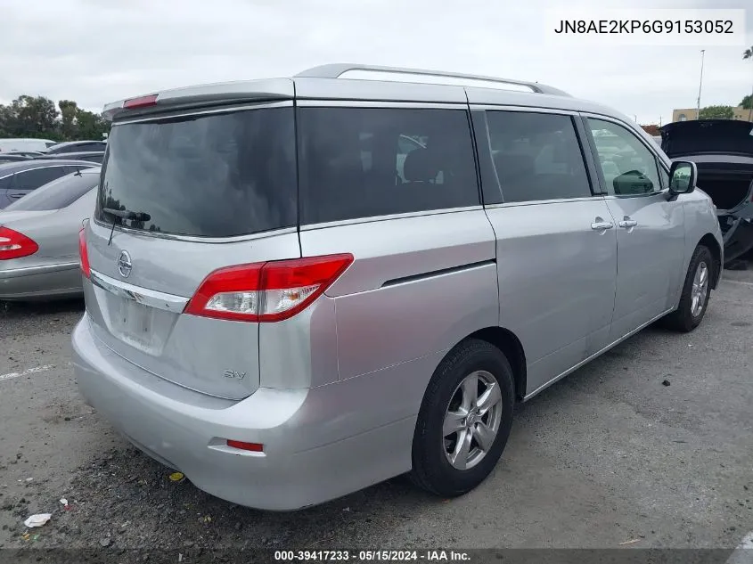 JN8AE2KP6G9153052 2016 Nissan Quest Platinum/S/Sl/Sv