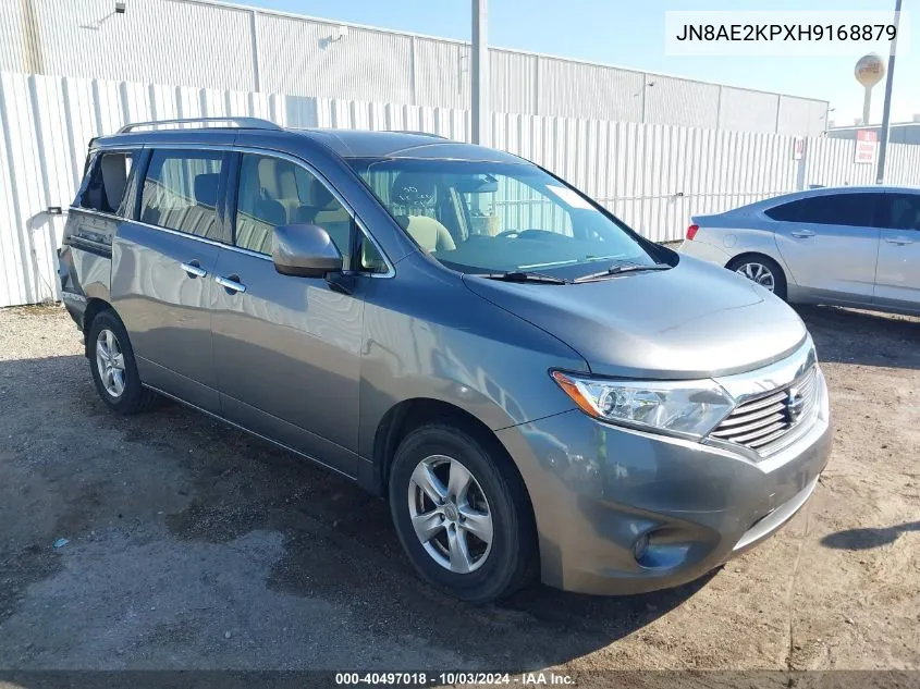 2017 Nissan Quest Sv VIN: JN8AE2KPXH9168879 Lot: 40497018