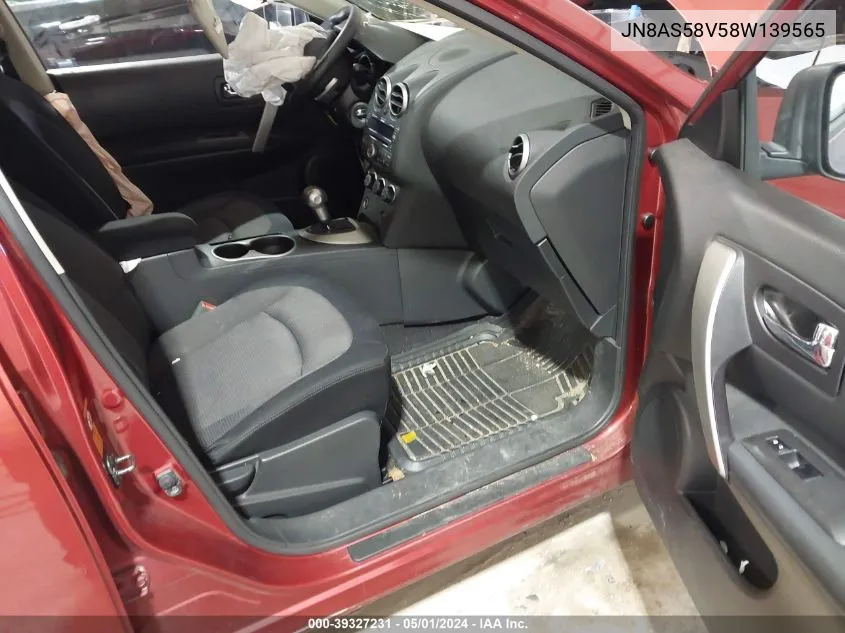 JN8AS58V58W139565 2008 Nissan Rogue Sl