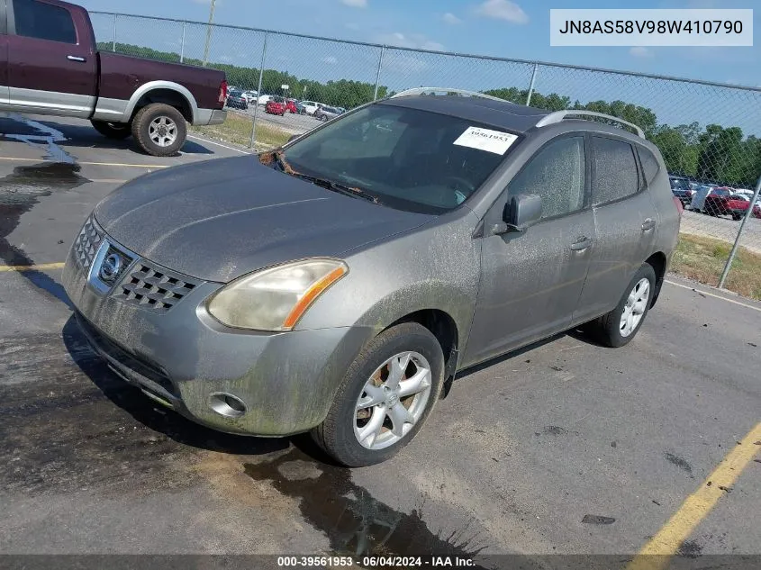 JN8AS58V98W410790 2008 Nissan Rogue Sl