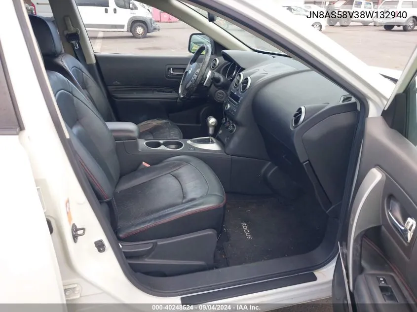 JN8AS58V38W132940 2008 Nissan Rogue Sl