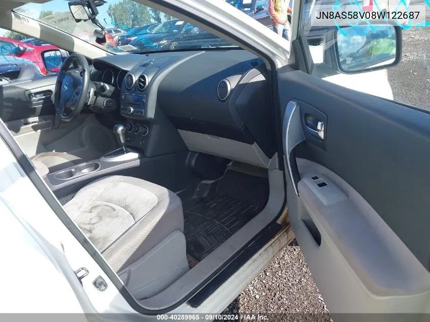 JN8AS58V08W122687 2008 Nissan Rogue Sl