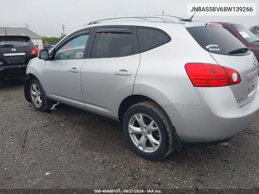 JN8AS58V68W139266 2008 Nissan Rogue Sl