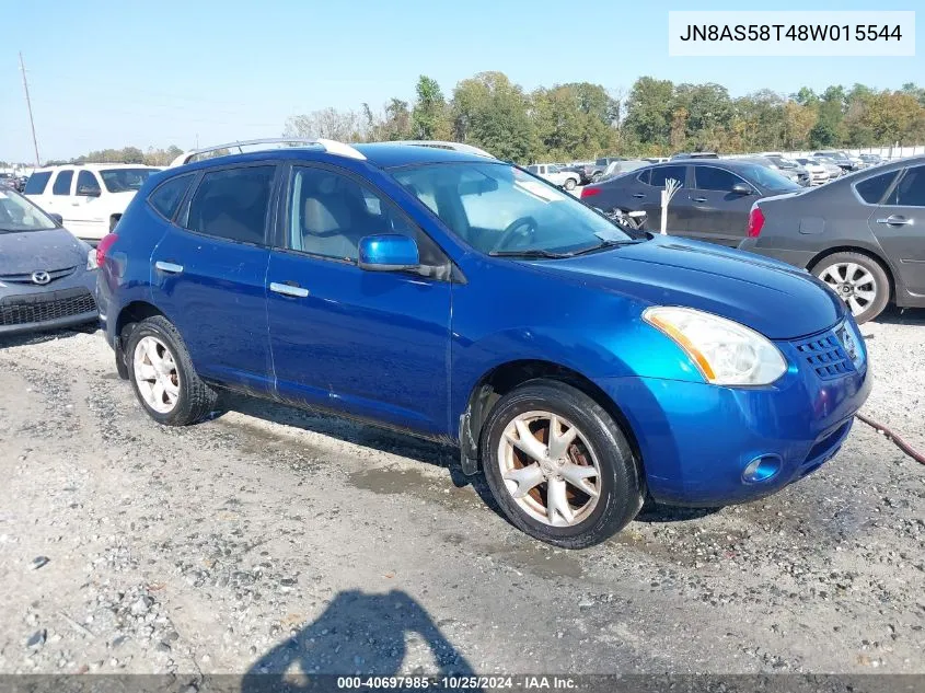 JN8AS58T48W015544 2008 Nissan Rogue Sl