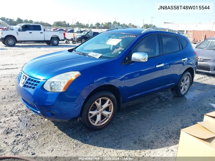 JN8AS58T48W015544 2008 Nissan Rogue Sl