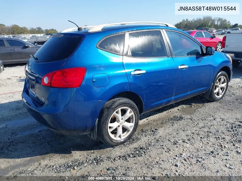 JN8AS58T48W015544 2008 Nissan Rogue Sl