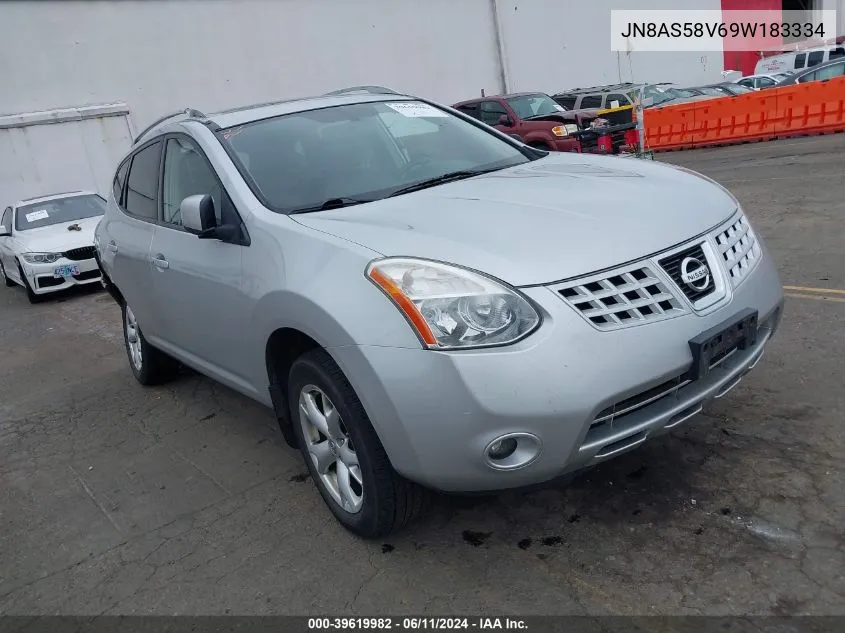 JN8AS58V69W183334 2009 Nissan Rogue Sl