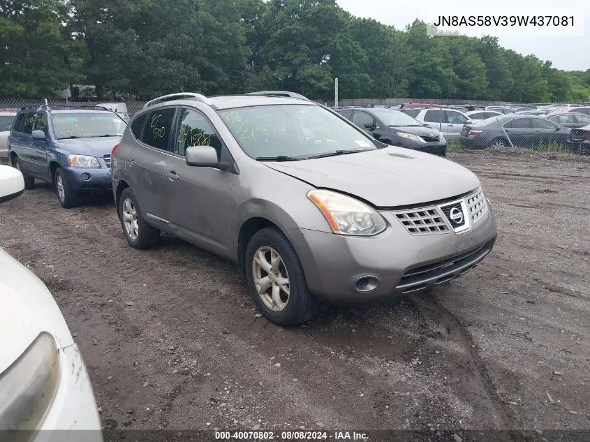 JN8AS58V39W437081 2009 Nissan Rogue Sl