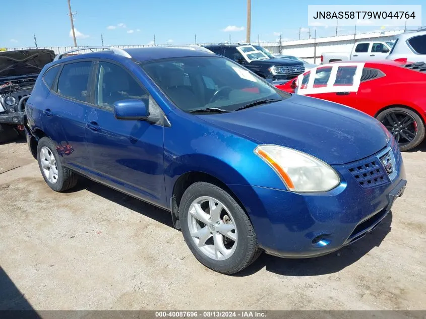 2009 Nissan Rogue Sl VIN: JN8AS58T79W044764 Lot: 40087696