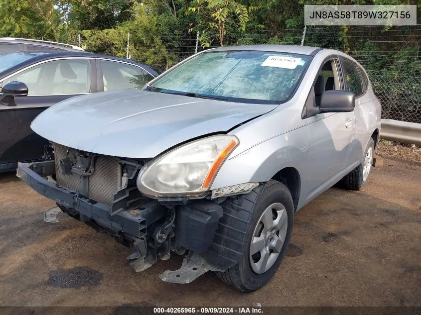 2009 Nissan Rogue S VIN: JN8AS58T89W327156 Lot: 40265965