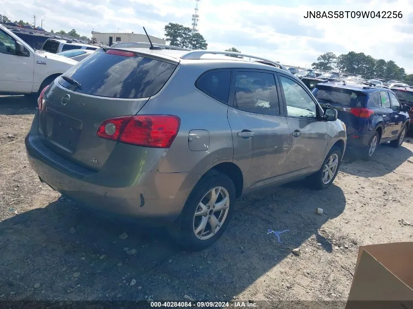 JN8AS58T09W042256 2009 Nissan Rogue Sl