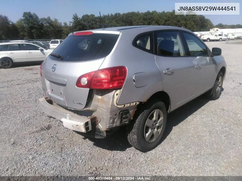 2009 Nissan Rogue S VIN: JN8AS58V29W444541 Lot: 40318454