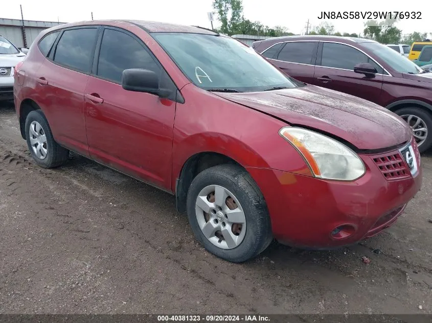 JN8AS58V29W176932 2009 Nissan Rogue S