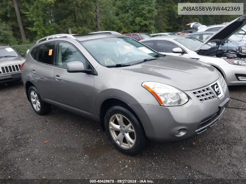 JN8AS58V69W442369 2009 Nissan Rogue Sl