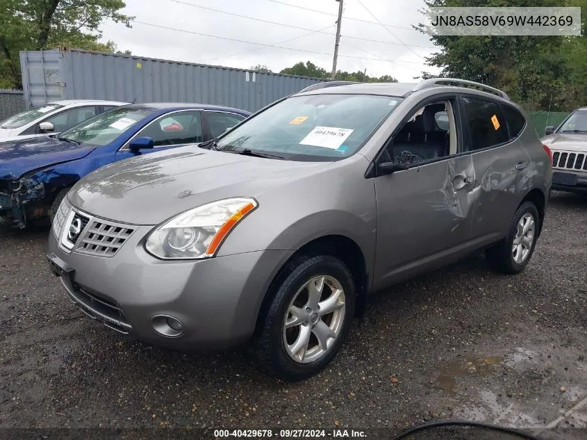 JN8AS58V69W442369 2009 Nissan Rogue Sl