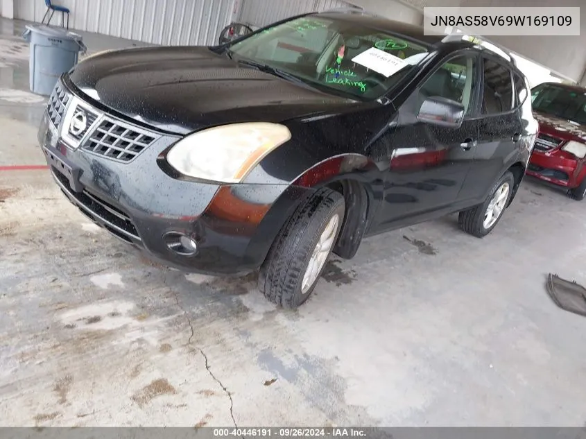 JN8AS58V69W169109 2009 Nissan Rogue Sl