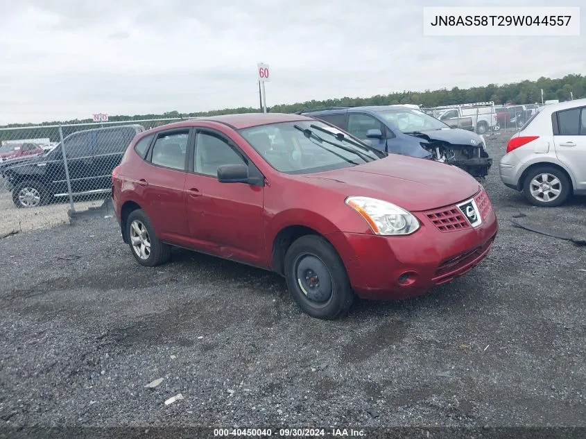 2009 Nissan Rogue S VIN: JN8AS58T29W044557 Lot: 40450040