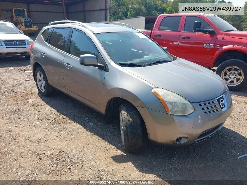 2009 Nissan Rogue Sl VIN: JN8AS58V29W439727 Lot: 40527409