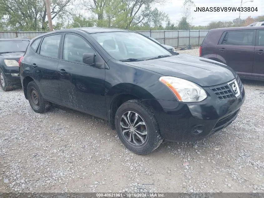 2009 Nissan Rogue S VIN: JN8AS58V89W433804 Lot: 40621961