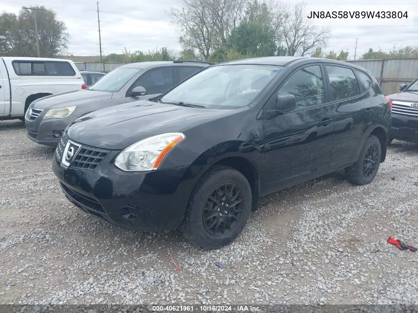 2009 Nissan Rogue S VIN: JN8AS58V89W433804 Lot: 40621961