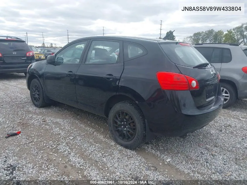 2009 Nissan Rogue S VIN: JN8AS58V89W433804 Lot: 40621961