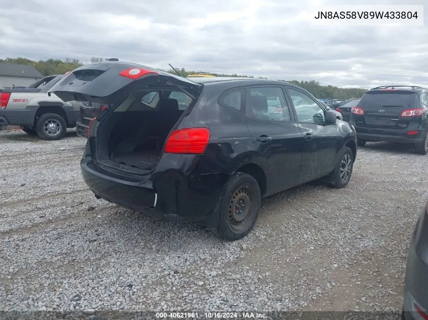 2009 Nissan Rogue S VIN: JN8AS58V89W433804 Lot: 40621961