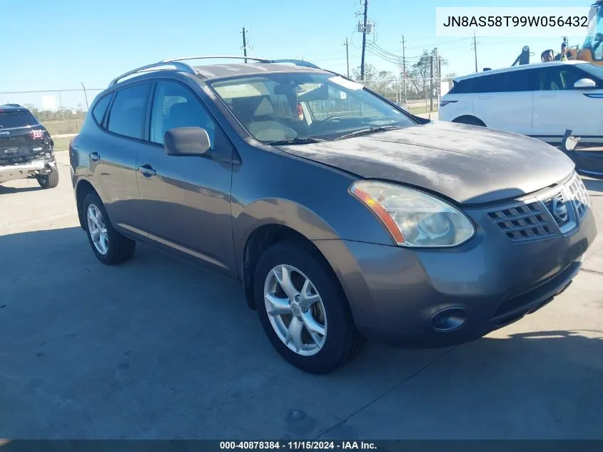 2009 Nissan Rogue Sl VIN: JN8AS58T99W056432 Lot: 40878384