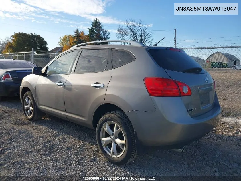 2010 Nissan Rogue Sl VIN: JN8AS5MT8AW013047 Lot: 12083868