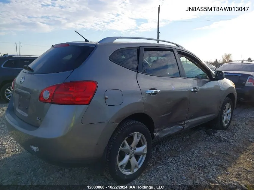 2010 Nissan Rogue Sl VIN: JN8AS5MT8AW013047 Lot: 12083868