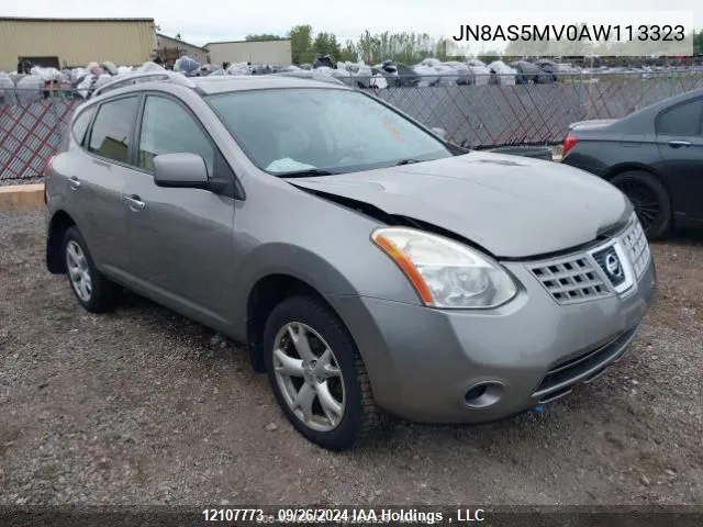 2010 Nissan Rogue Sl VIN: JN8AS5MV0AW113323 Lot: 12107773