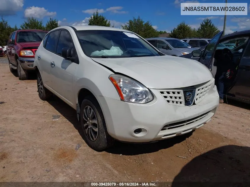 JN8AS5MT8AW028602 2010 Nissan Rogue S