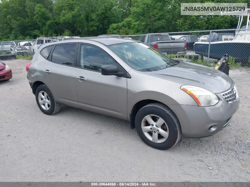 2010 Nissan Rogue S VIN: JN8AS5MV0AW125729 Lot: 39644068