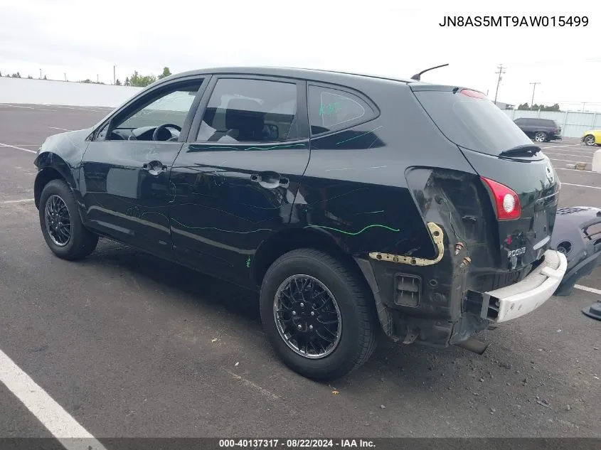 2010 Nissan Rogue S VIN: JN8AS5MT9AW015499 Lot: 40137317