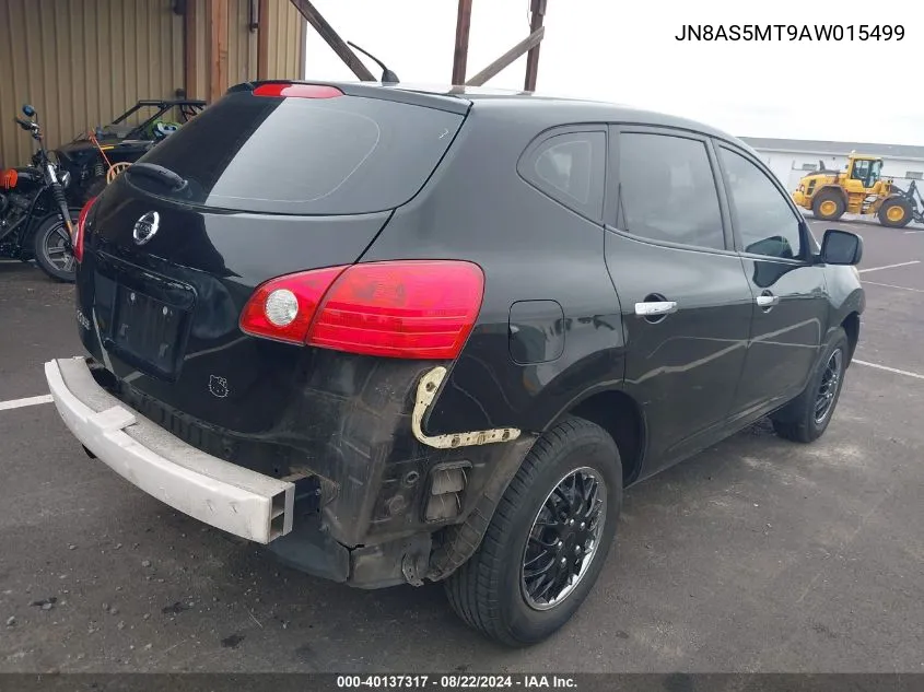 2010 Nissan Rogue S VIN: JN8AS5MT9AW015499 Lot: 40137317