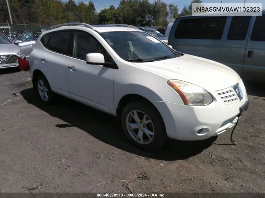 2010 Nissan Rogue Sl VIN: JN8AS5MV0AW102323 Lot: 40278910