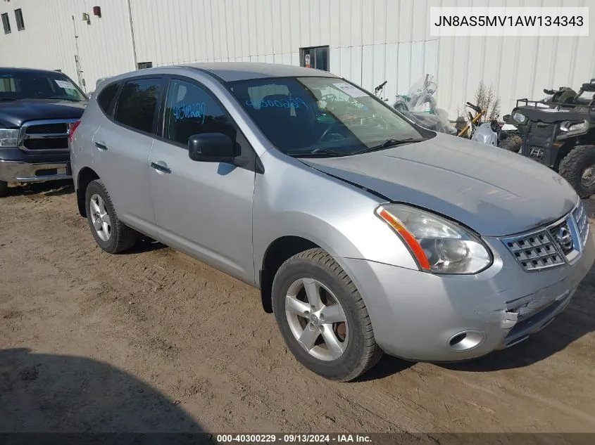 2010 Nissan Rogue VIN: JN8AS5MV1AW134343 Lot: 40300229