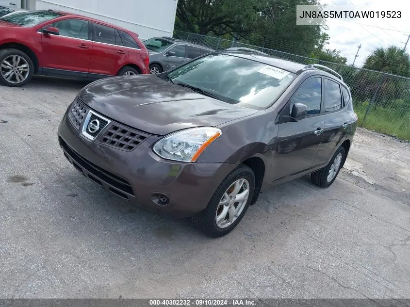 2010 Nissan Rogue Sl VIN: JN8AS5MT0AW019523 Lot: 40302232