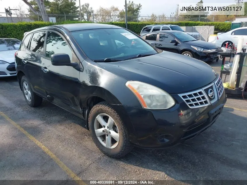 2010 Nissan Rogue S VIN: JN8AS5MT3AW501127 Lot: 40335591