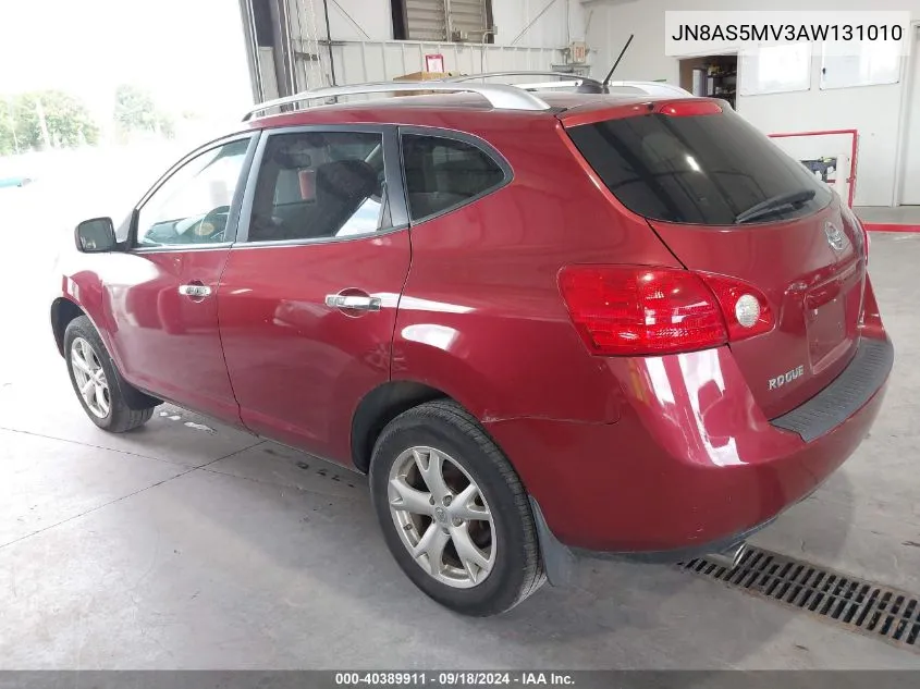 JN8AS5MV3AW131010 2010 Nissan Rogue Sl