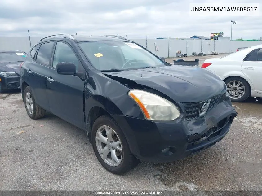 2010 Nissan Rogue Sl VIN: JN8AS5MV1AW608517 Lot: 40428920