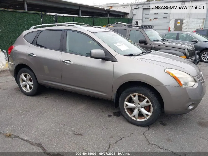 2010 Nissan Rogue Sl VIN: JN8AS5MV5AW125600 Lot: 40439009